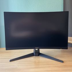 ASUS TUF Gaming VG27WQ1B 27” Curved Monitor, 1440P WQHD (2560 x 1440), 165Hz (Supports 144Hz), 1ms, Adaptive-sync/FreeSync Premium, Extreme Low Motion