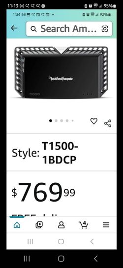 Rockford fosgate  T-1500BD & T-600×4