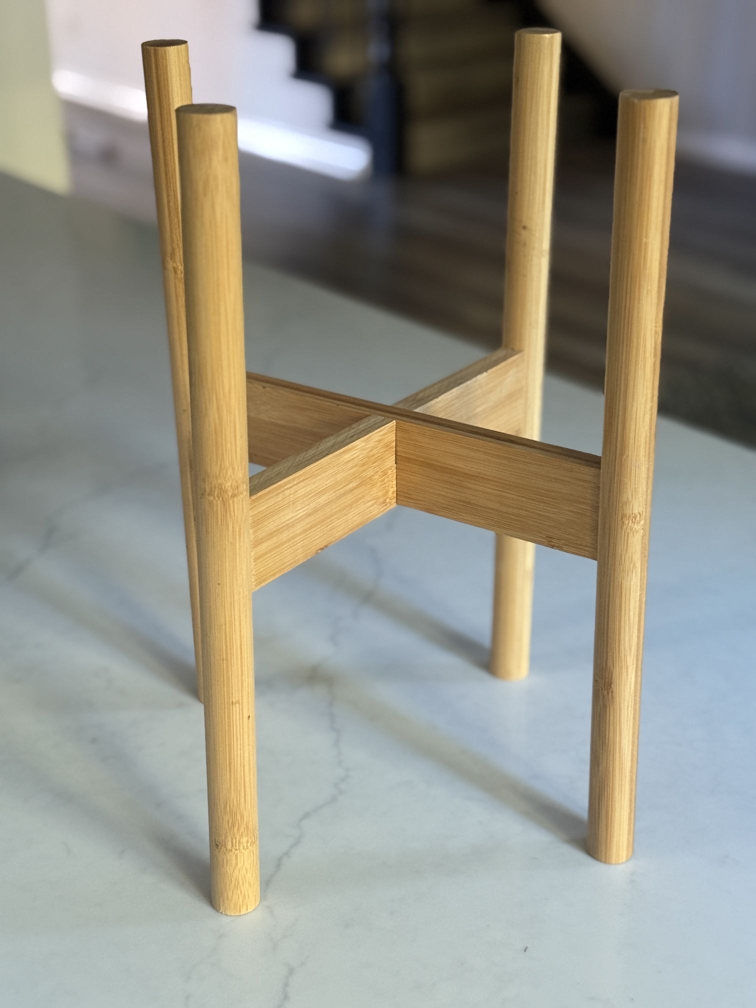 Plant stand, new, bamboo