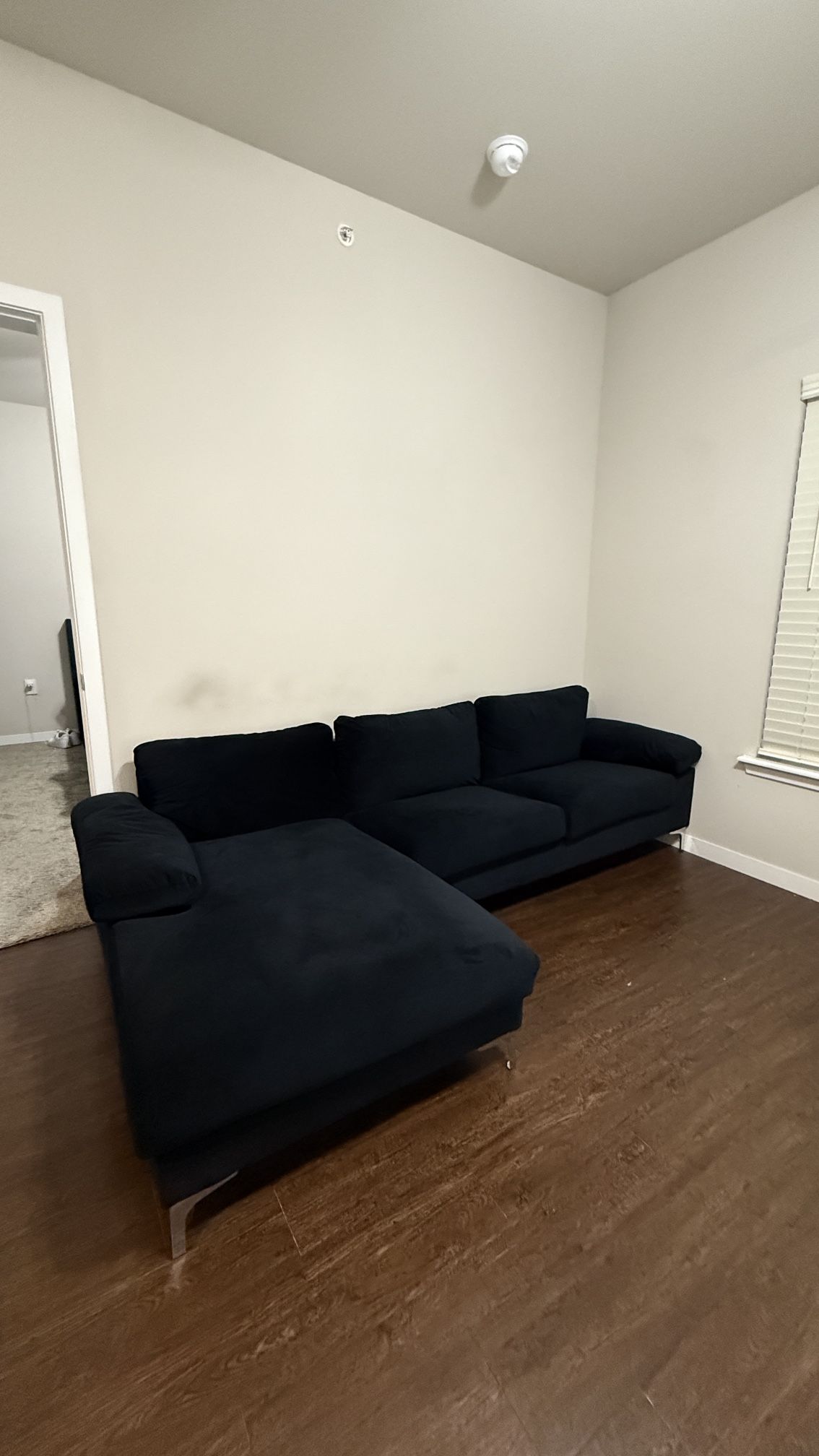 Juber 101” Wide Left Hand Facing Sofa and Chaise