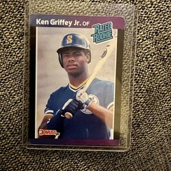 Ken Griffey Jr. MLB Donruss ROOKIE CARD 