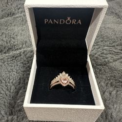 Princess Rose Gold Princess Ring Set 