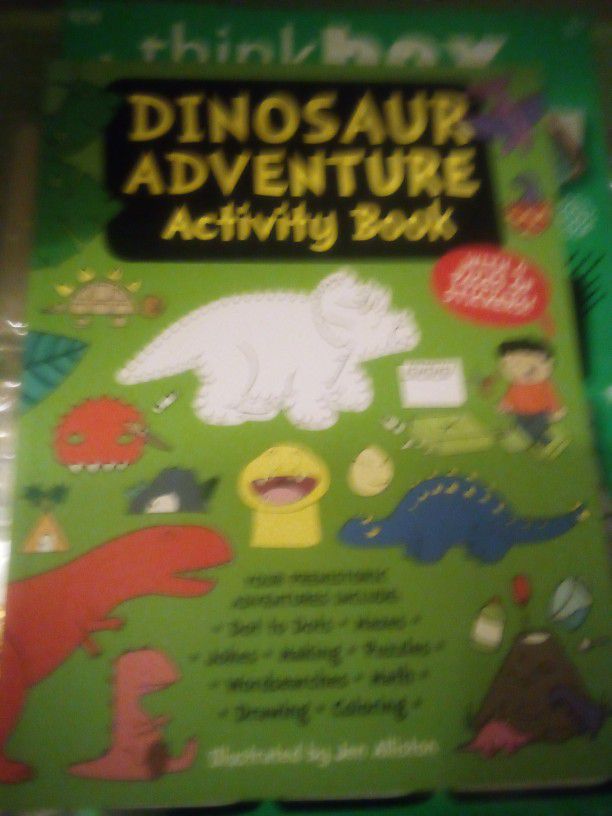 Dinosaur Adventure Activity Book 