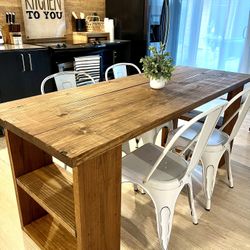 Dining Table & Chairs.