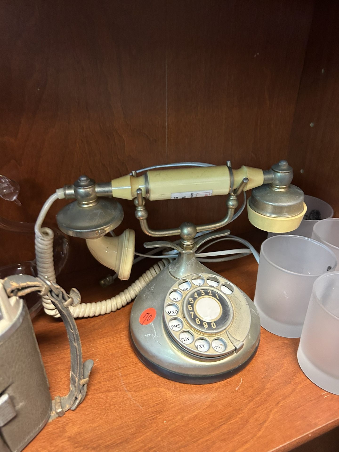 Vintage ITT Own-A-Phone Petite Princess French Style Rotary Telephone