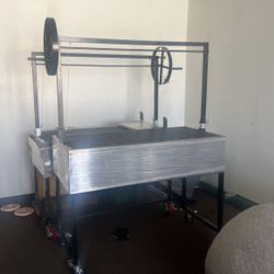 Asador Nuevo De 48” Santa Maria Grills/ New Bbq Grills/ Nuevo Asadores De 48” 