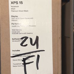 Dell XPS 15 9520 Laptop 15.6" 3.5K 60Hz Touch Intel i7 512GB SSD 16GB RAM