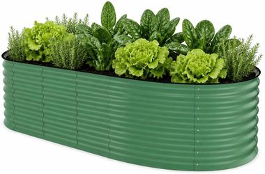 6×3×2 FT Galvanized Raised Garden Bed – $45