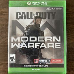 Call Of Duty Modern Warfare 2019 Xbox One Game Disk