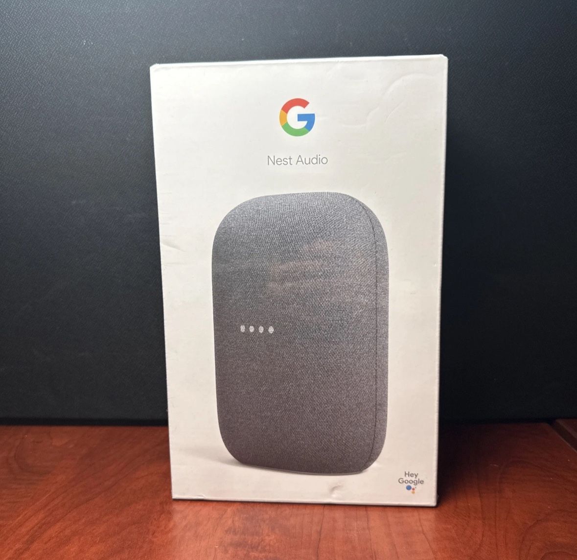 Google Nest Audio Smart Speaker with Google Assistant New Sealed Charcoal Black