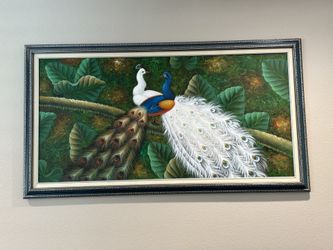 Peacock Frame For Sale