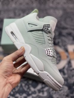 Wmns Air Jordan 4 Retro 'Abundance  Seafoam'