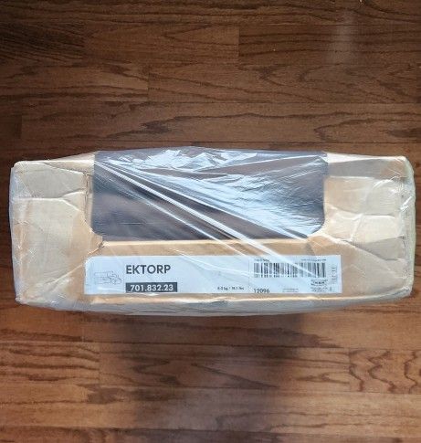 IKEA EKTORP slipcover for loveseat/sofa with chaise

discontinued color: Svanby Brown

Item Number 701.832.23 
