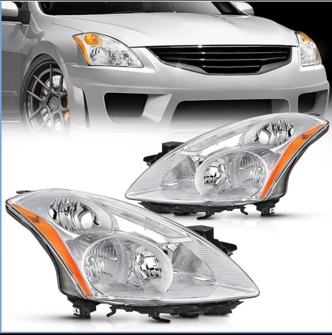 Nissan Altima 2010-2012 headlights/nisan altima 2010-2012 luces de frente
