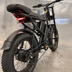 48V/750/1000W Electric E-Bike/Dual Batteries/30mph/30-60 Miles Range 