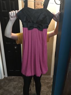 Pretty In Fuchsia Causal Dress