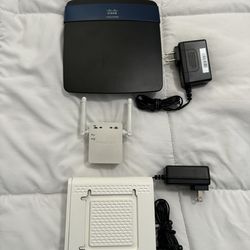 WiFi Router, Modem & Range Extender
