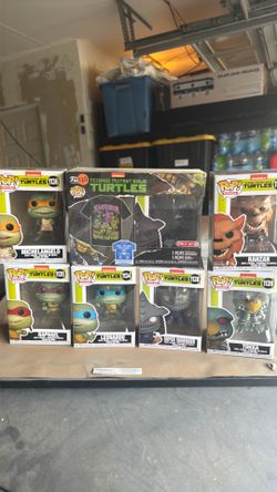 Ninja Turtle Funko Pop Collection
