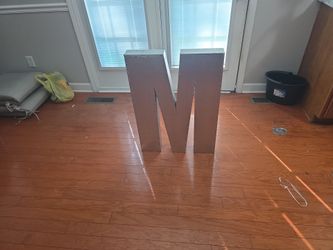 Letter M decor