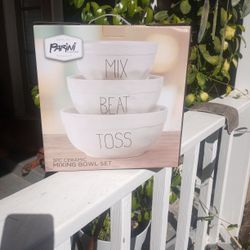 New Mixing Bowls