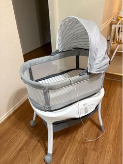 Graco Sense2Snooze Bassinet AutoCry Rock
