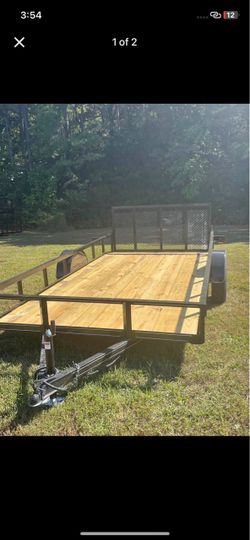 6x12 utility Trailer