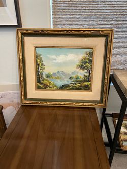 Original oil on canvas Bernard Bosman painting