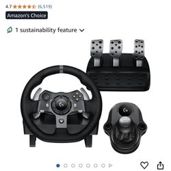 Logitech G920 Driving Force Steering Wheel PC Xbox Racing Game