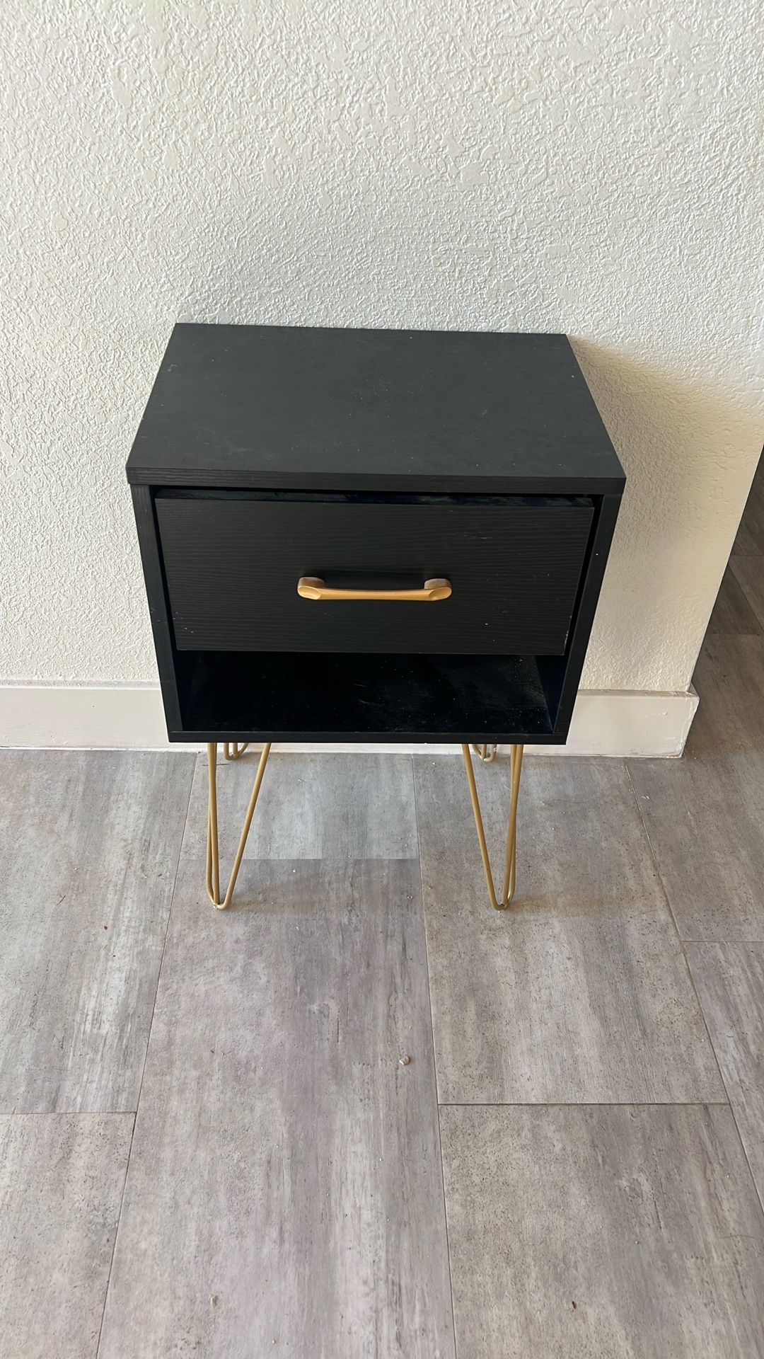 Side Nightstand Cabinet