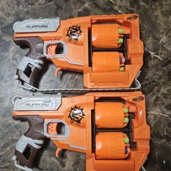 Nerf Zombie Strike FlipFury Blasters