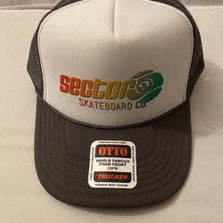 Sector 9 Skateboard trucker hat  Brand new  Tony Hawk HUF Supreme Powell Peralta 