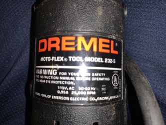 Dremel 232-5 With Monica Flex Shaft