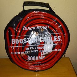 Super Heavy-Duty Booster Jumping Cable 