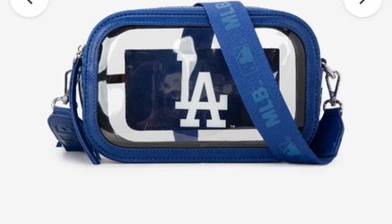 MLB LOS ANGELES DODGERS CLEAR CROSSBODY BAG