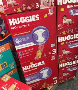 Huggies Diapers Size 3 Count 174 $51.99