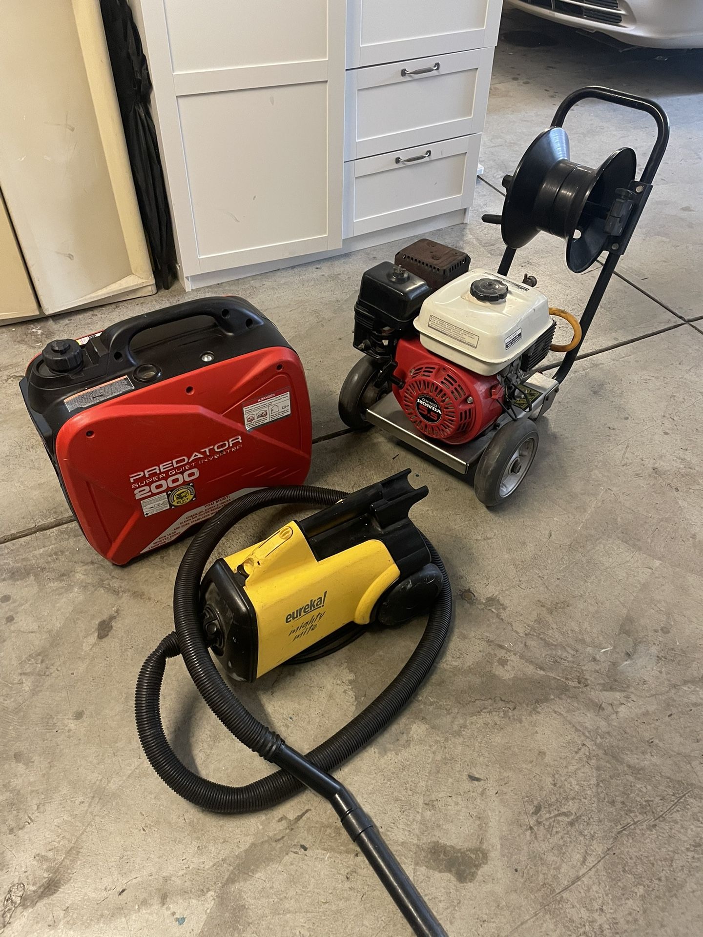 Mobile car wash equipment