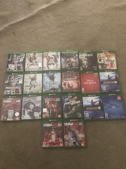 Xbox one 20 games $200