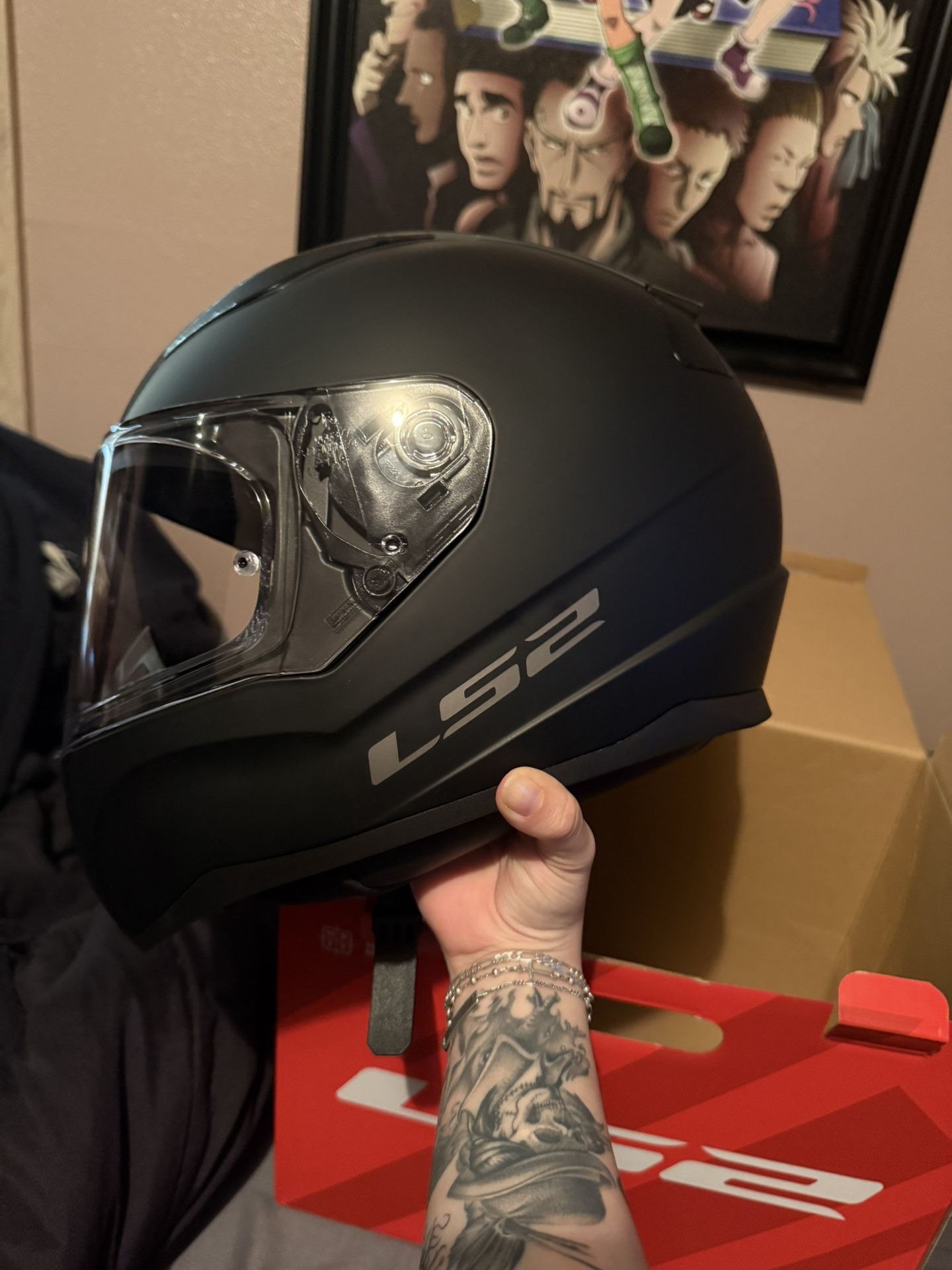 LS2 Rapid II Motorcycle Helmet