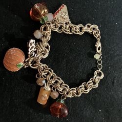Harvest Gold Charm Bracelet 