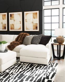 Ashley Elissa Court 3-Piece Sectional Set – Chaise + Chair + Ottoman | MUST SELL | West Hollywood