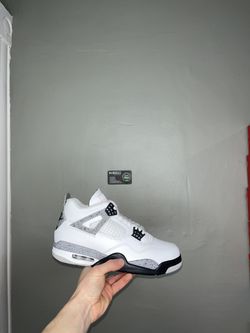 Jordan 4 White Cement