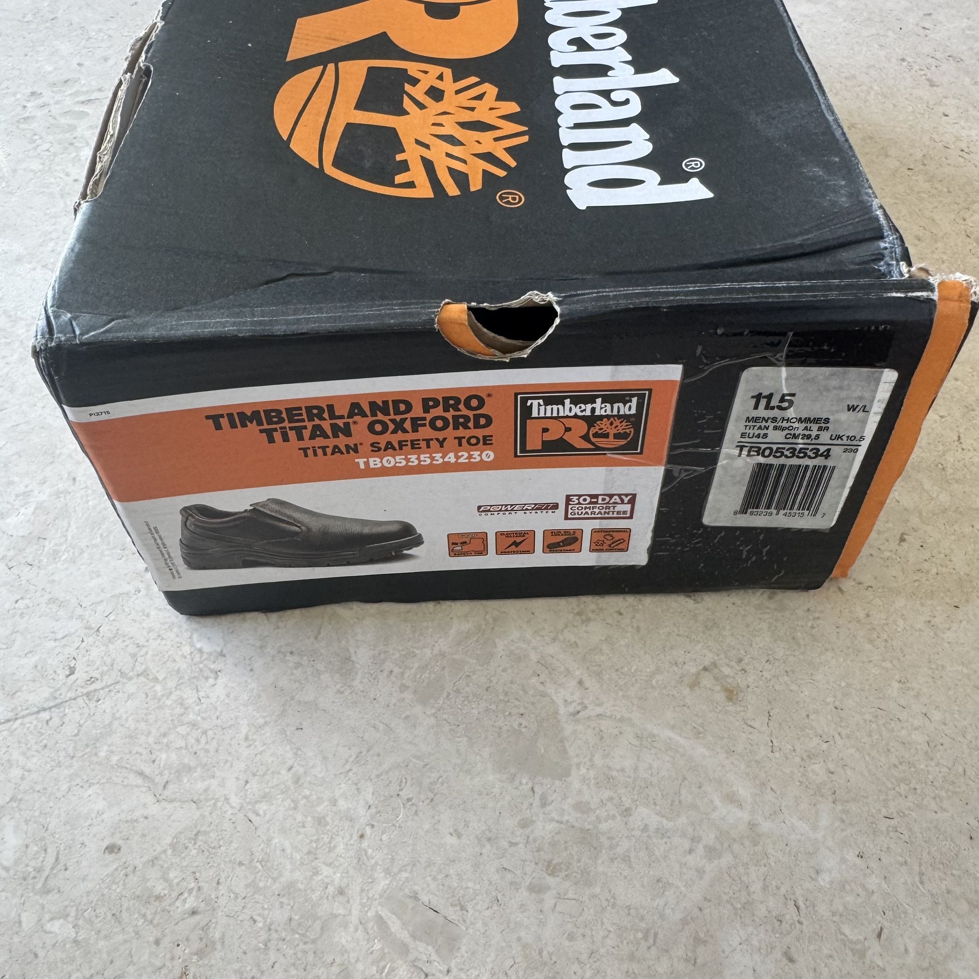 TIMBERLAND PRO* TITAN® OXFORD Size (11.5) BRAND NEW