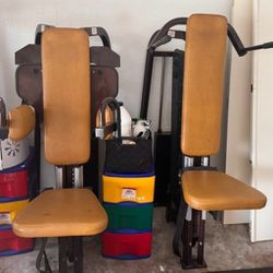 (4) $499 each. Nautilus Bench Fly Press, Abdominal Machine, Shoulder Press and Shoulder Lateral