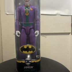DC Comics BATMAN 12" JOKER Action Figure Spin Master PURPLE TUXEDO, 1st Edition