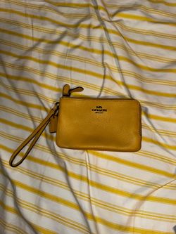 Coach double wristlet