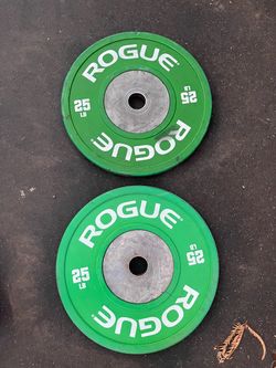 Rogue 25lb Olympic plate set weights
