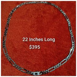 925 Sterling Silver Chain /Cadena De Plata 925