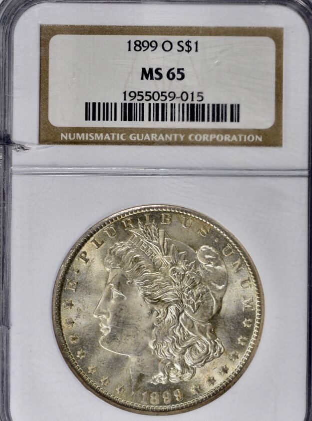 1899 O Morgan Silver Dollar 