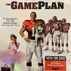 Disney’s The GAME PLAN Full-Screen Edition (DVD-2007) Dwayne The ROCK Johnson!
