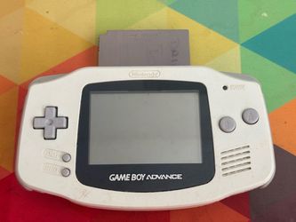 Nintendo Game Boy Advance White